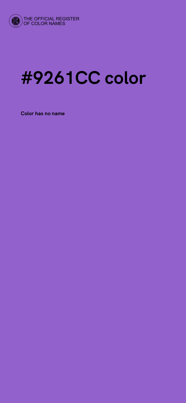 #9261CC color image