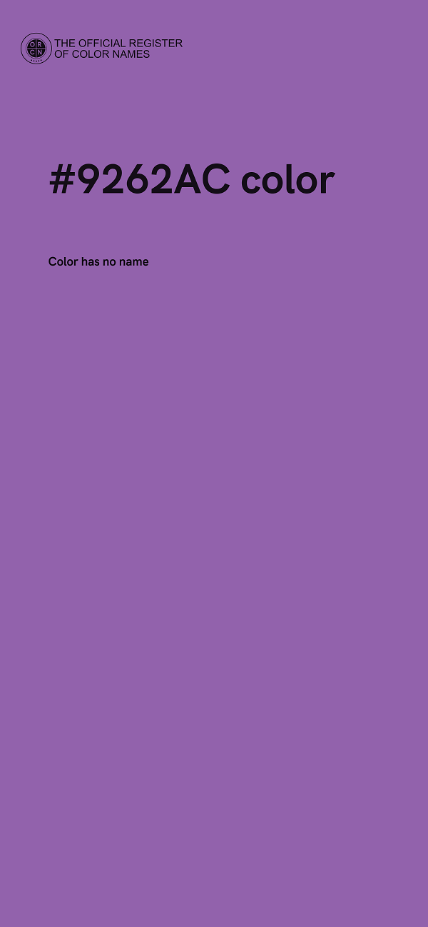 #9262AC color image