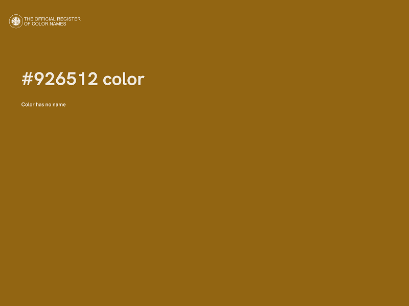 #926512 color image