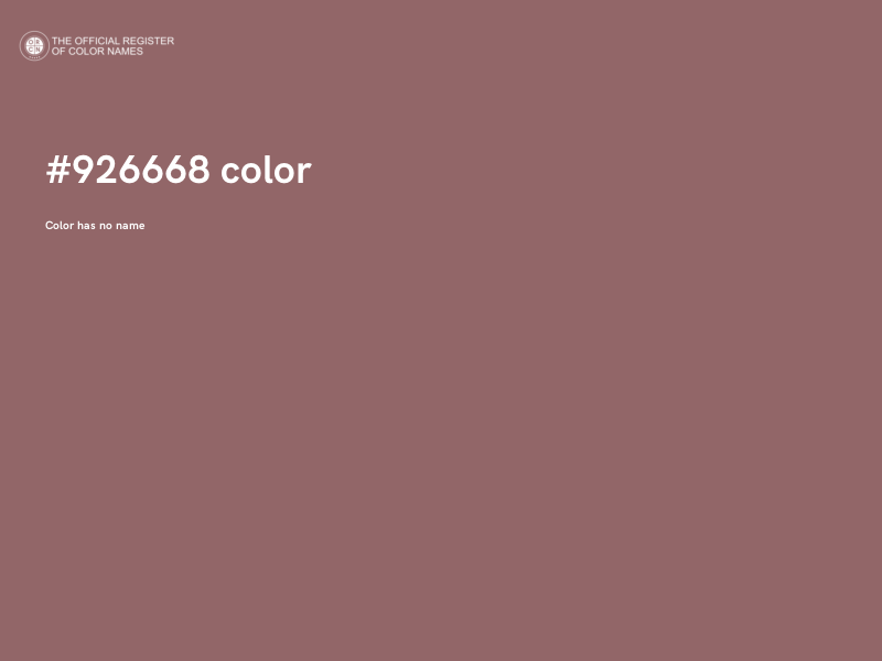 #926668 color image