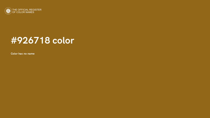 #926718 color image