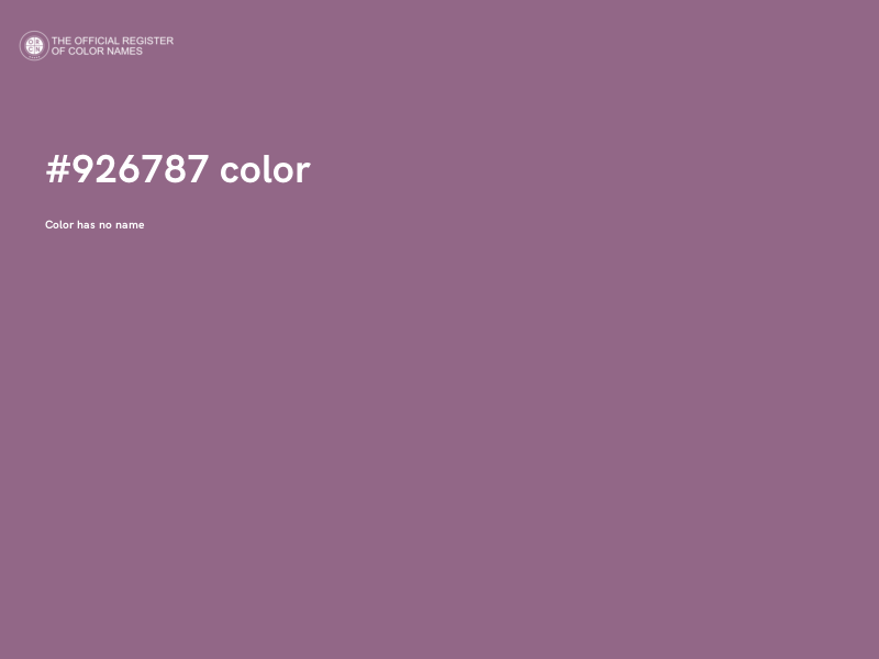 #926787 color image