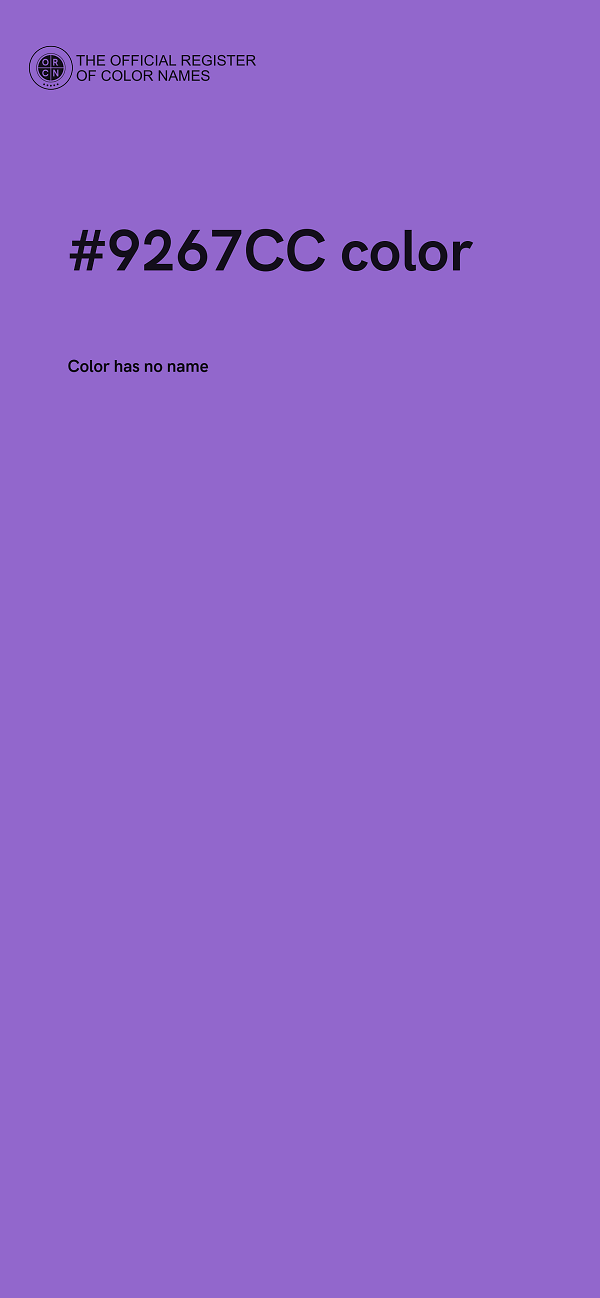#9267CC color image