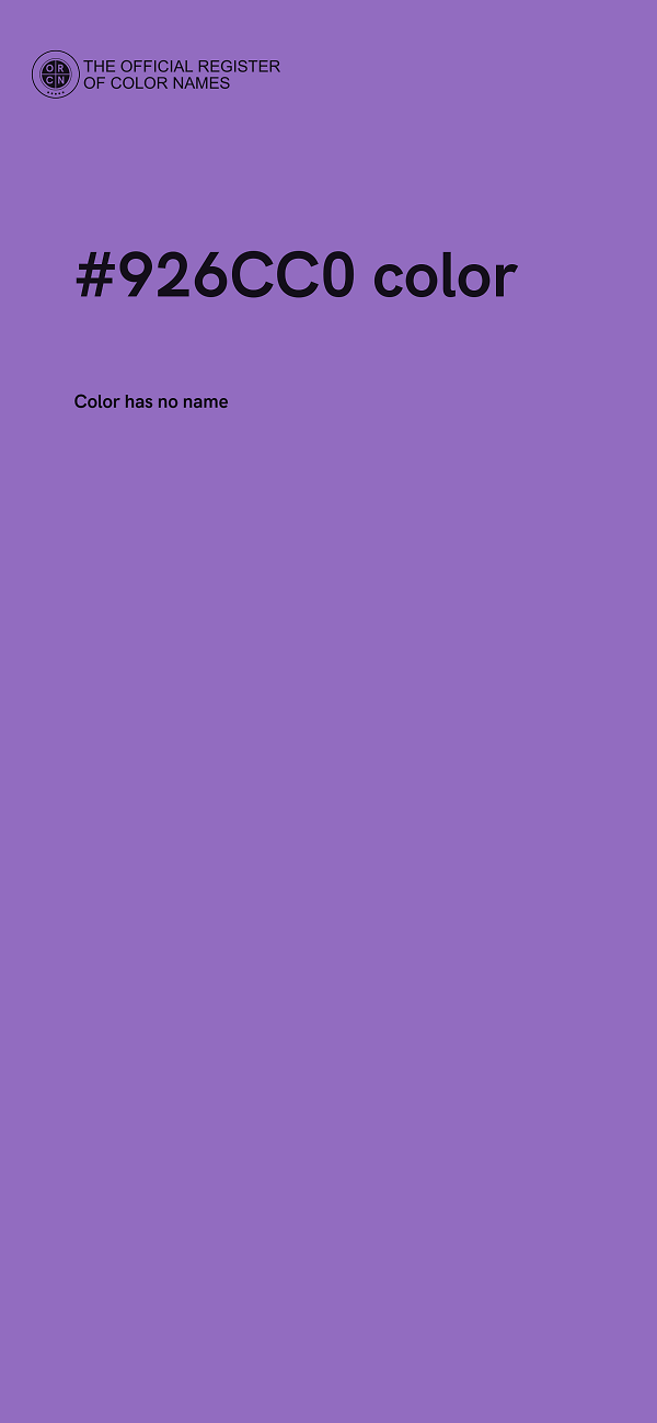 #926CC0 color image