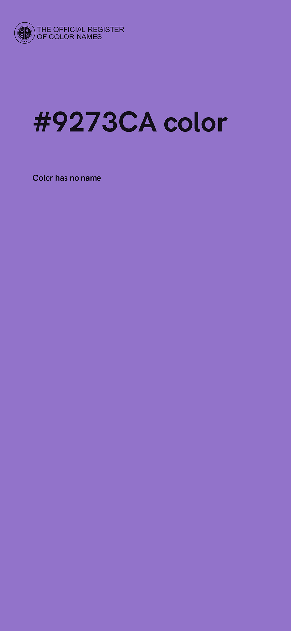 #9273CA color image