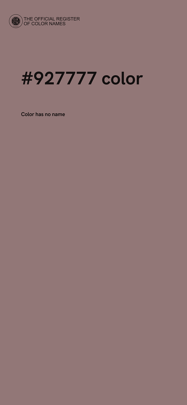 #927777 color image
