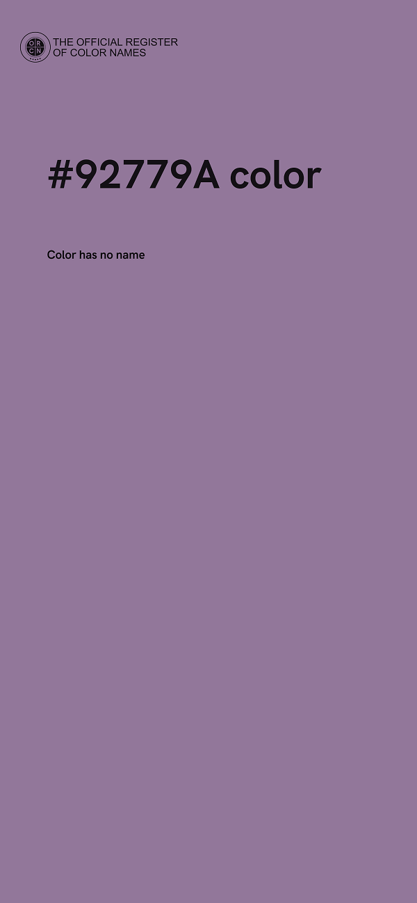 #92779A color image