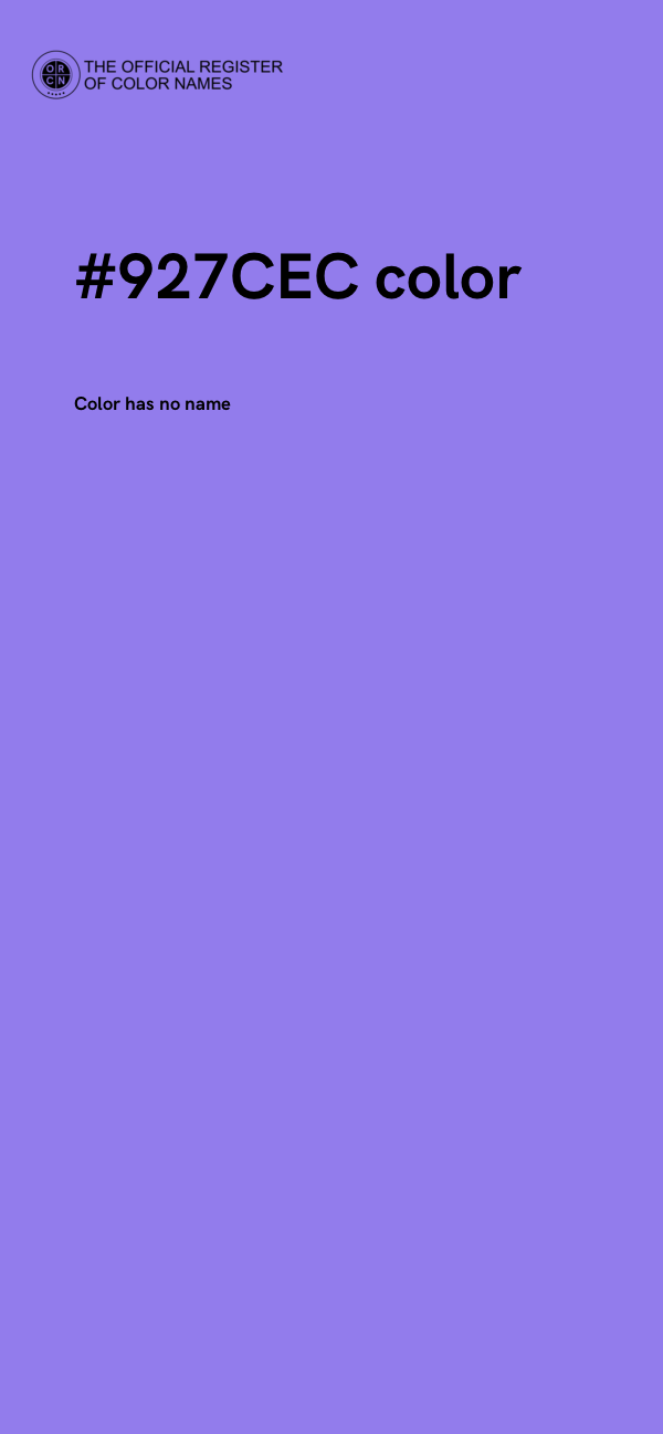 #927CEC color image