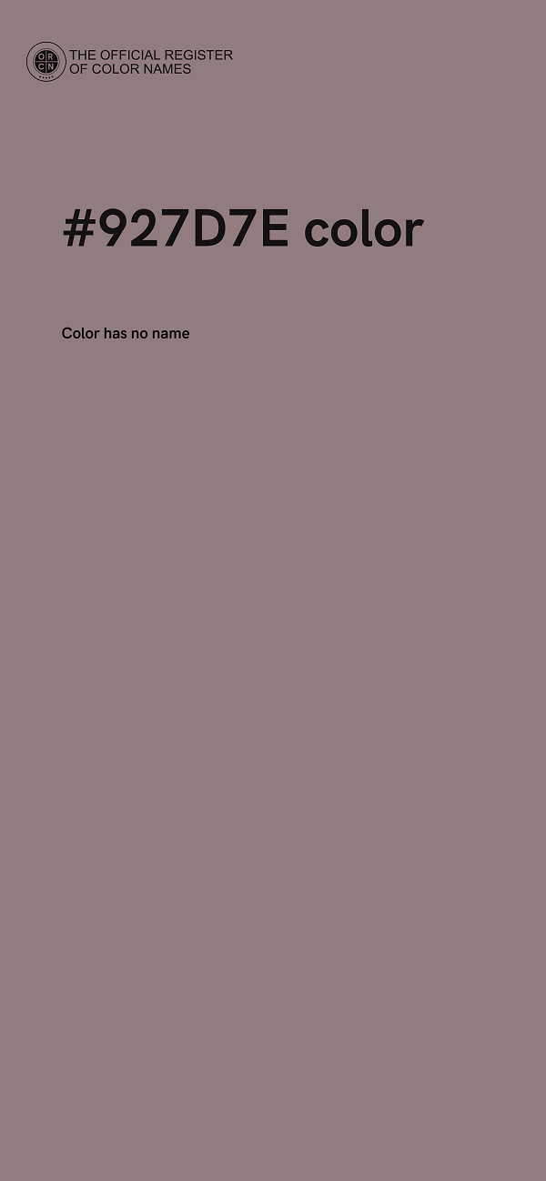 #927D7E color image