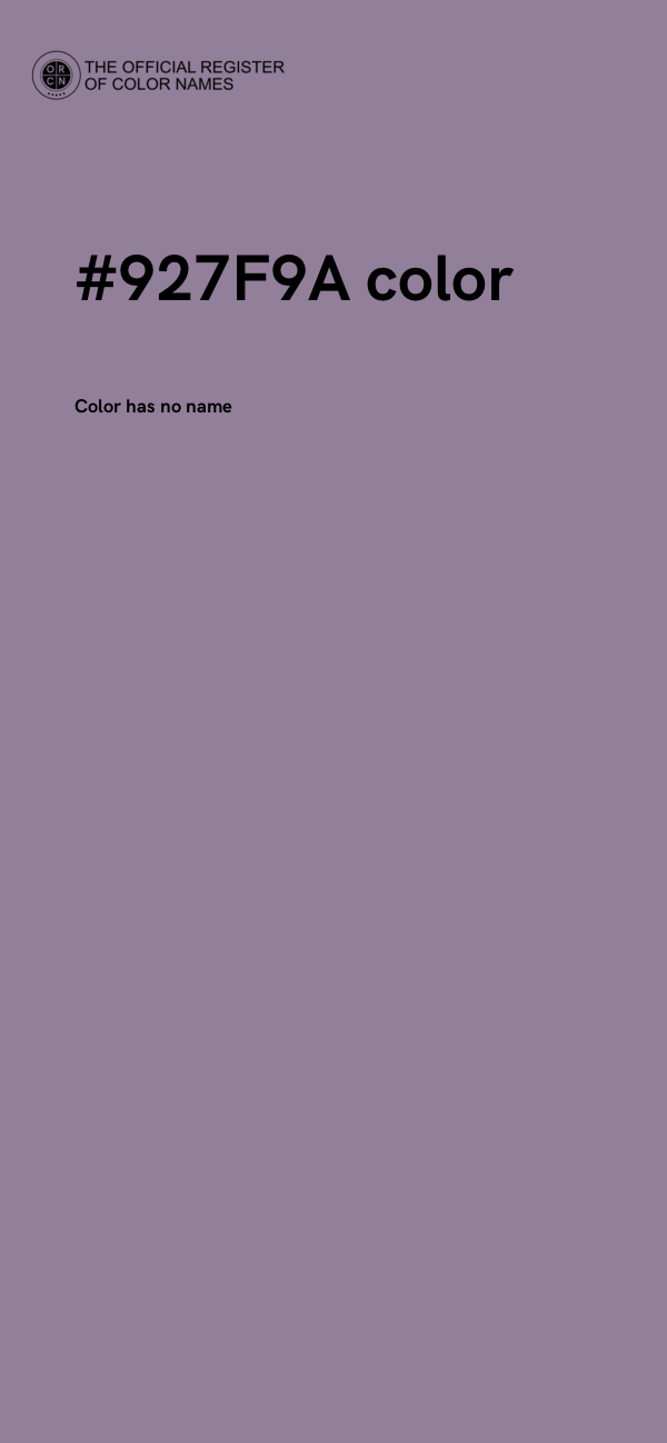 #927F9A color image