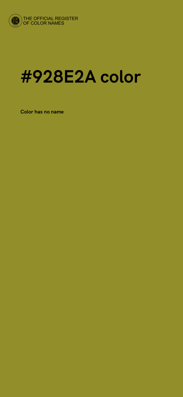 #928E2A color image