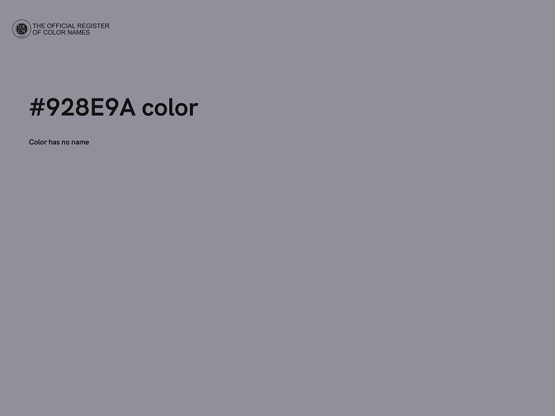 #928E9A color image