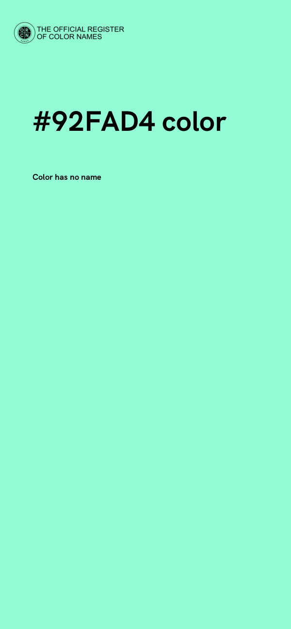 #92FAD4 color image