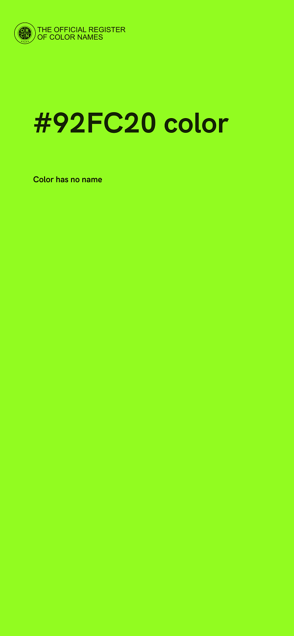 #92FC20 color image