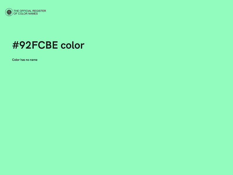 #92FCBE color image