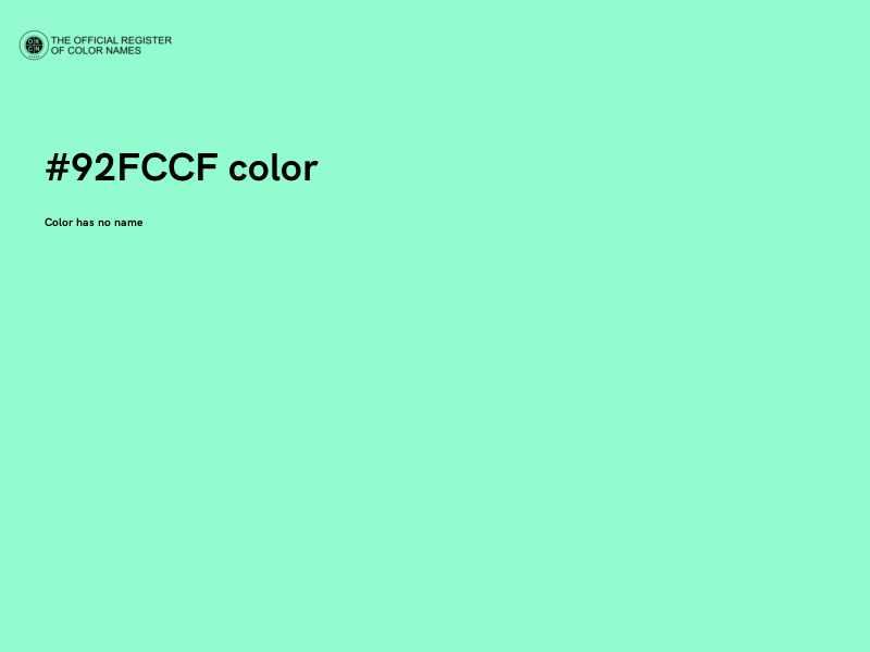 #92FCCF color image