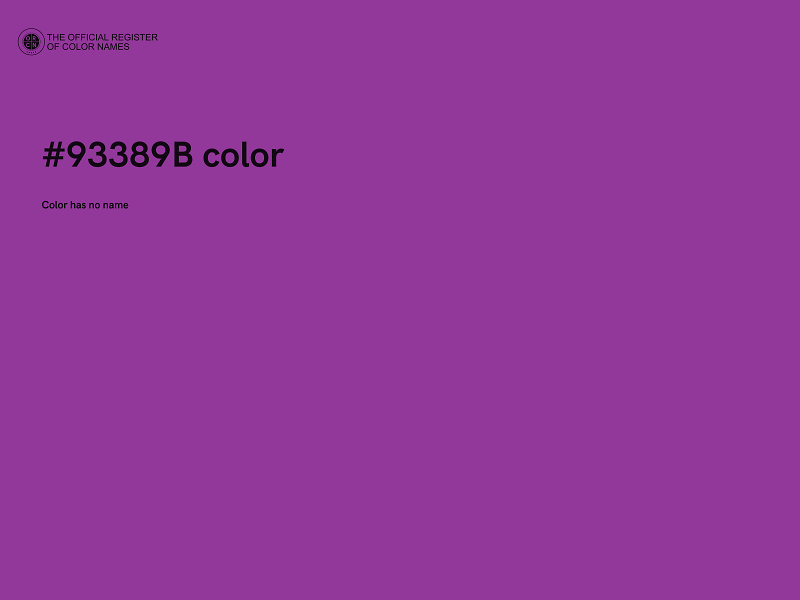 #93389B color image
