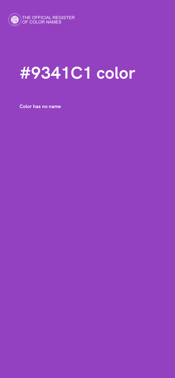 #9341C1 color image