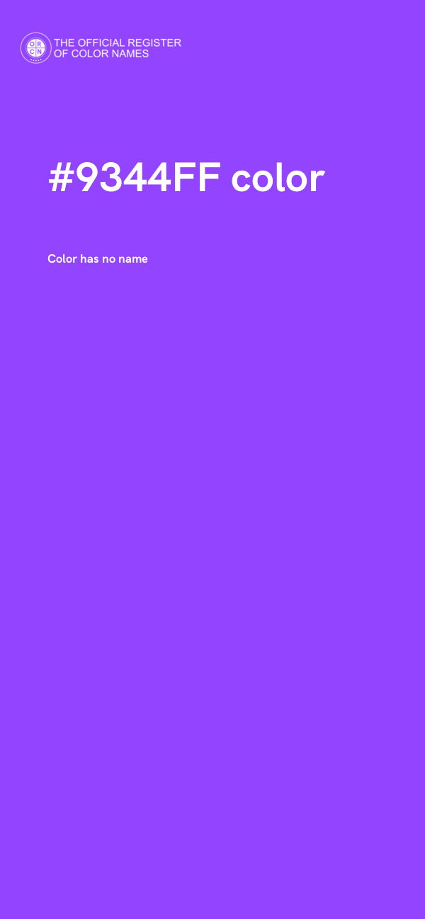 #9344FF color image