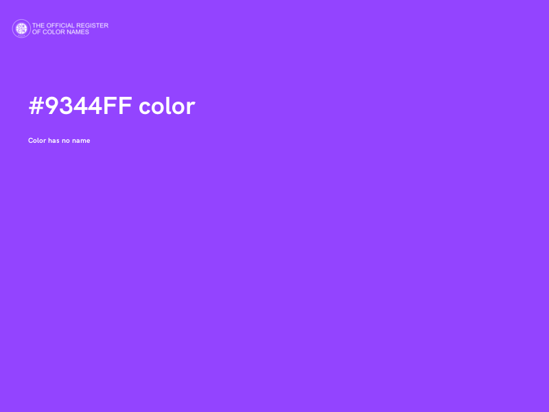 #9344FF color image