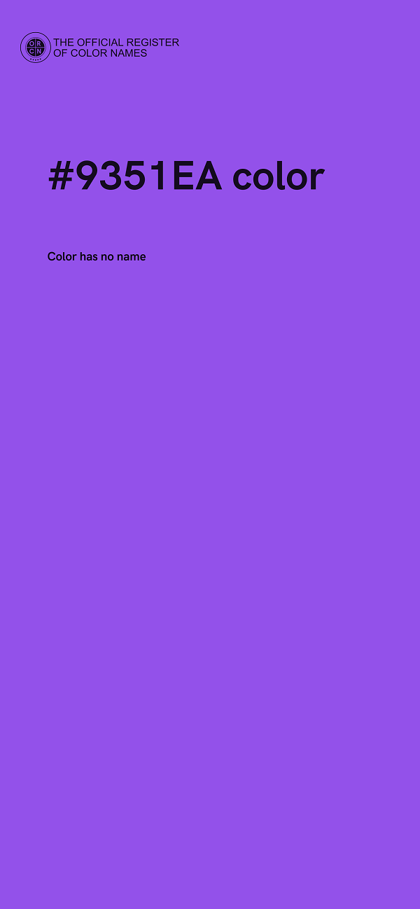 #9351EA color image