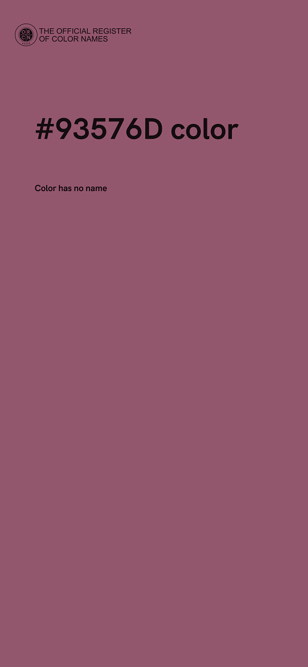 #93576D color image