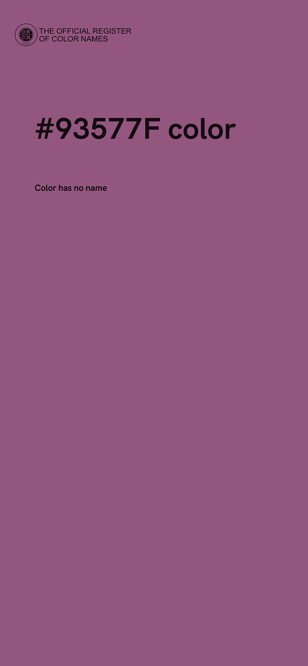#93577F color image