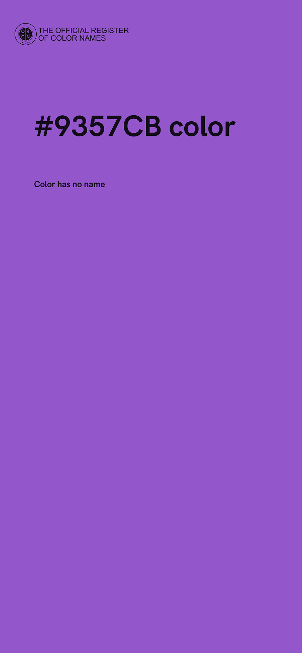 #9357CB color image