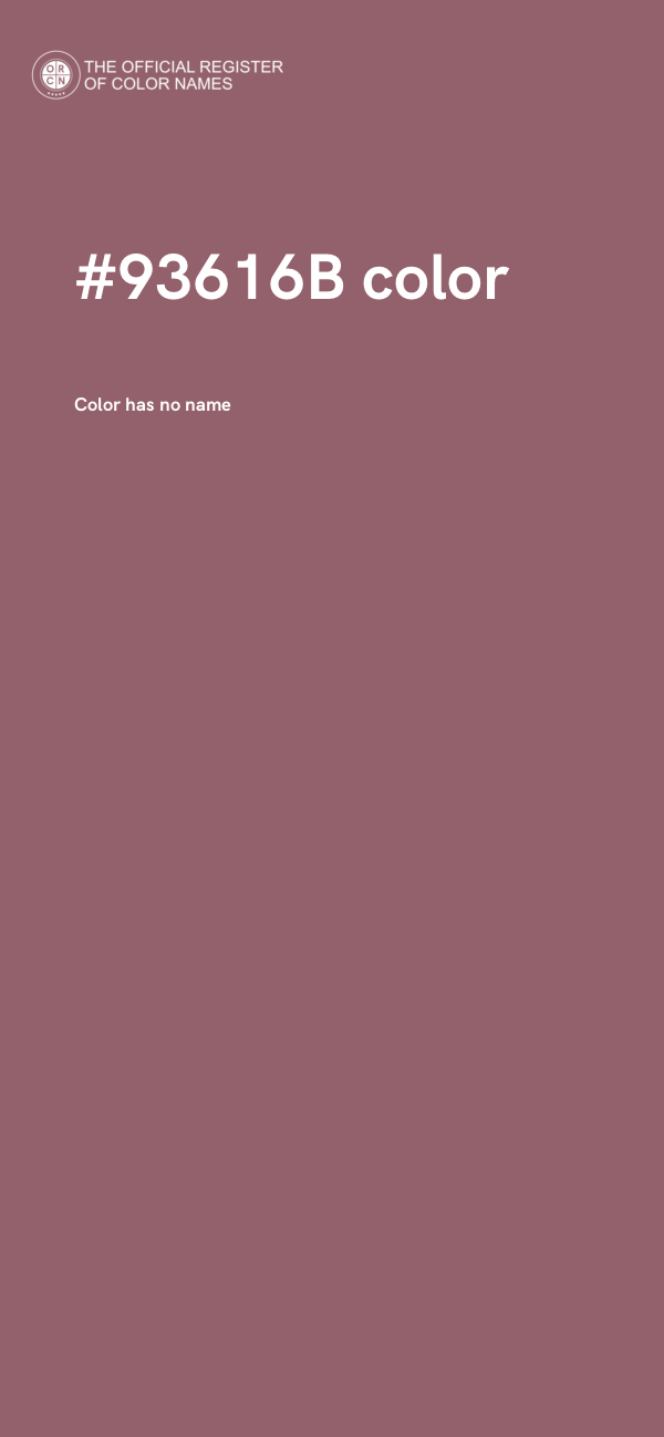 #93616B color image