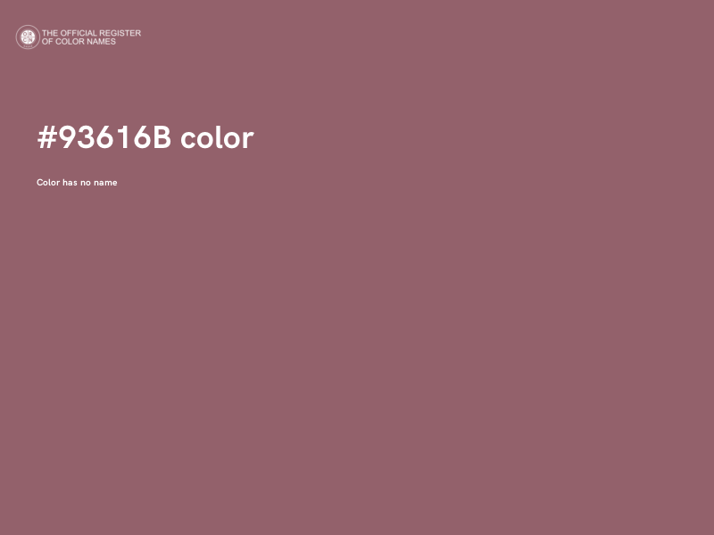 #93616B color image