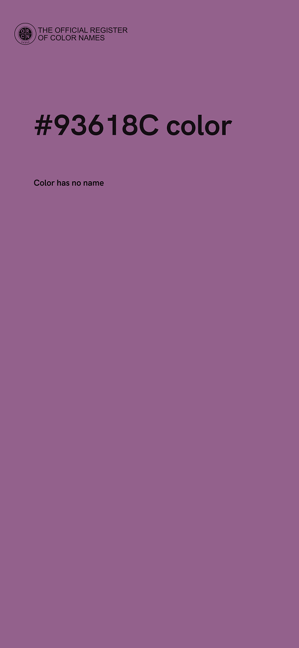 #93618C color image