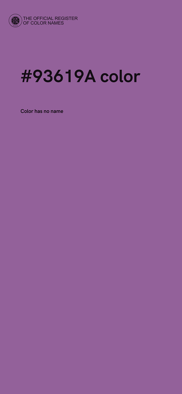 #93619A color image