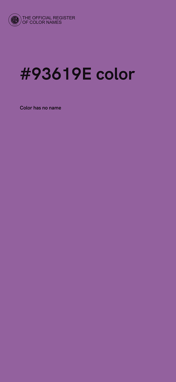 #93619E color image