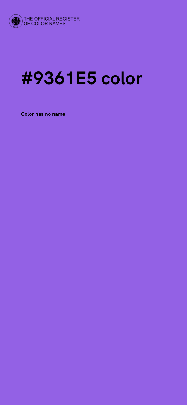 #9361E5 color image