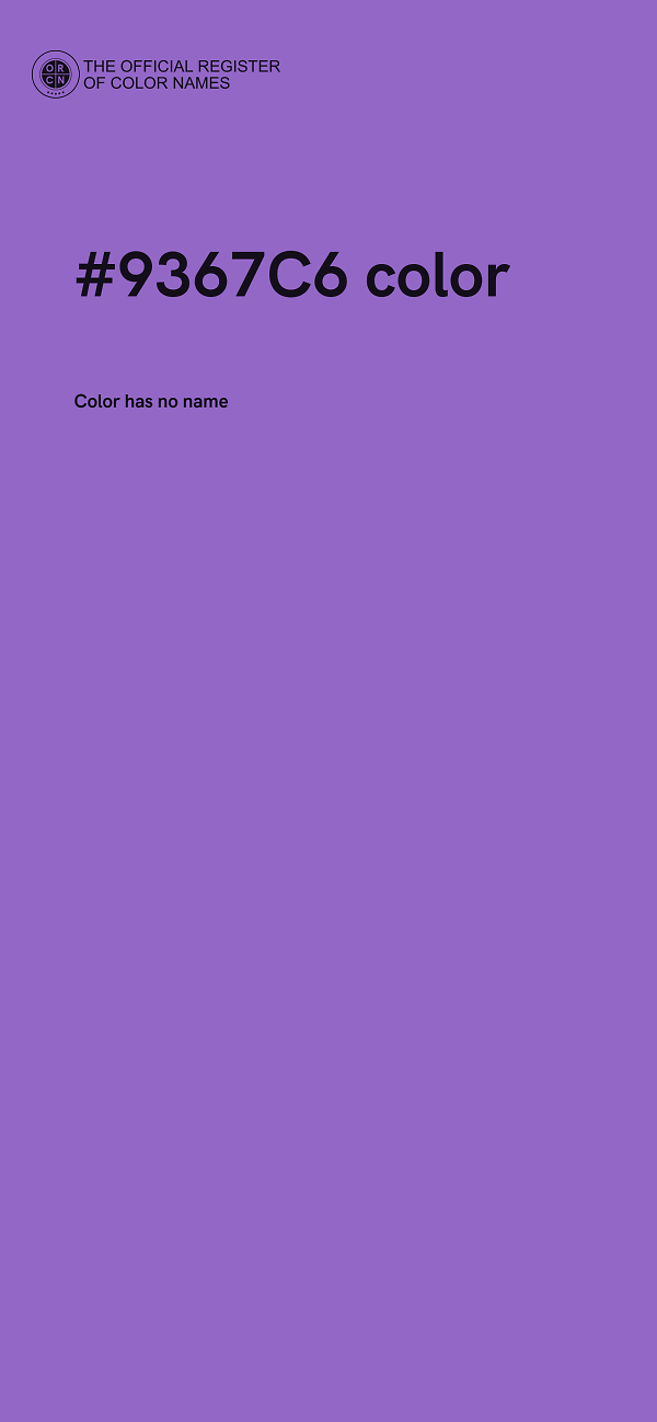 #9367C6 color image