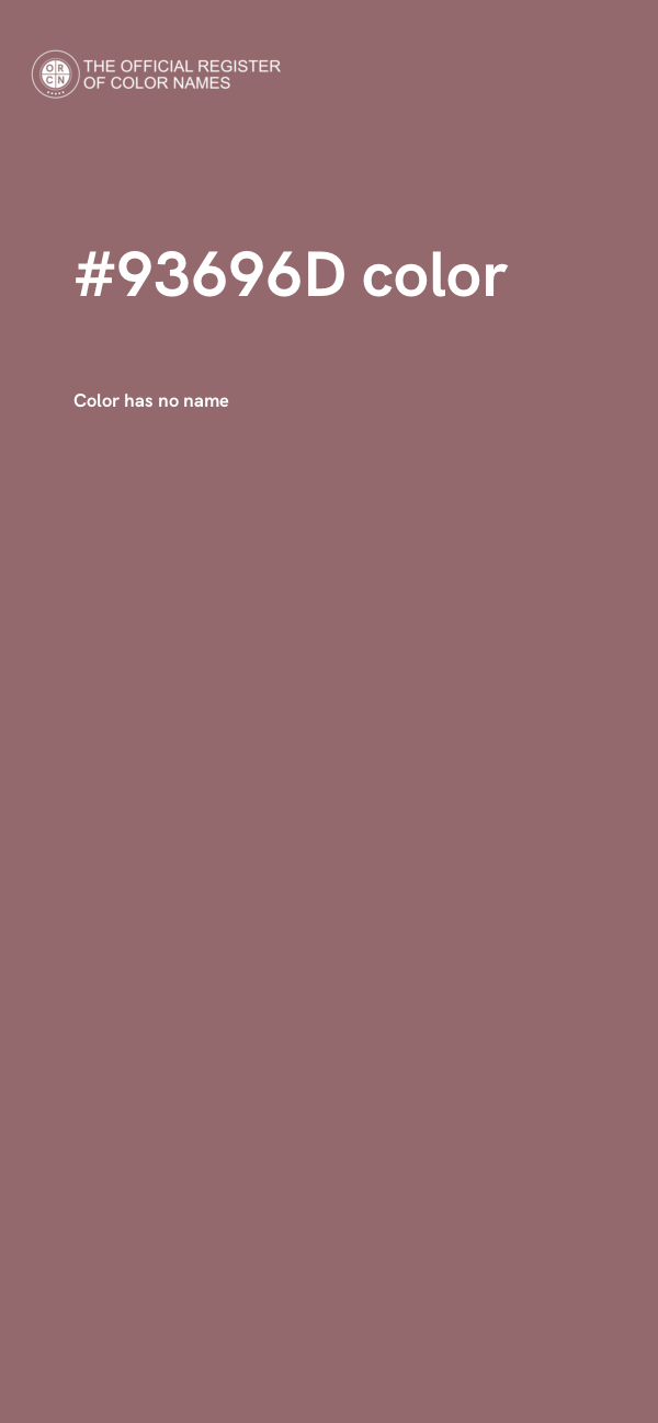 #93696D color image