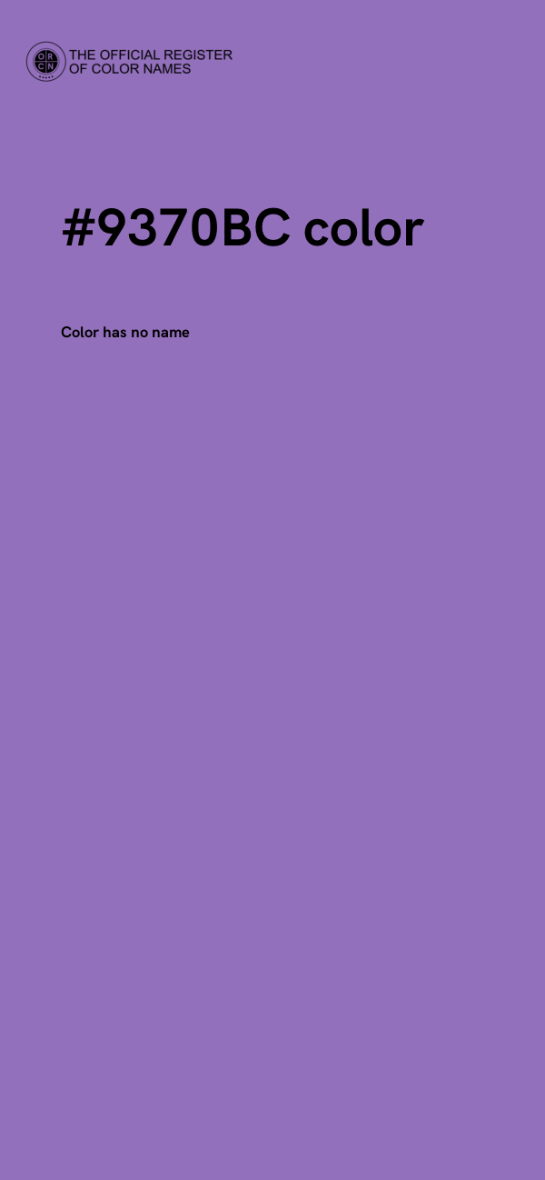 #9370BC color image