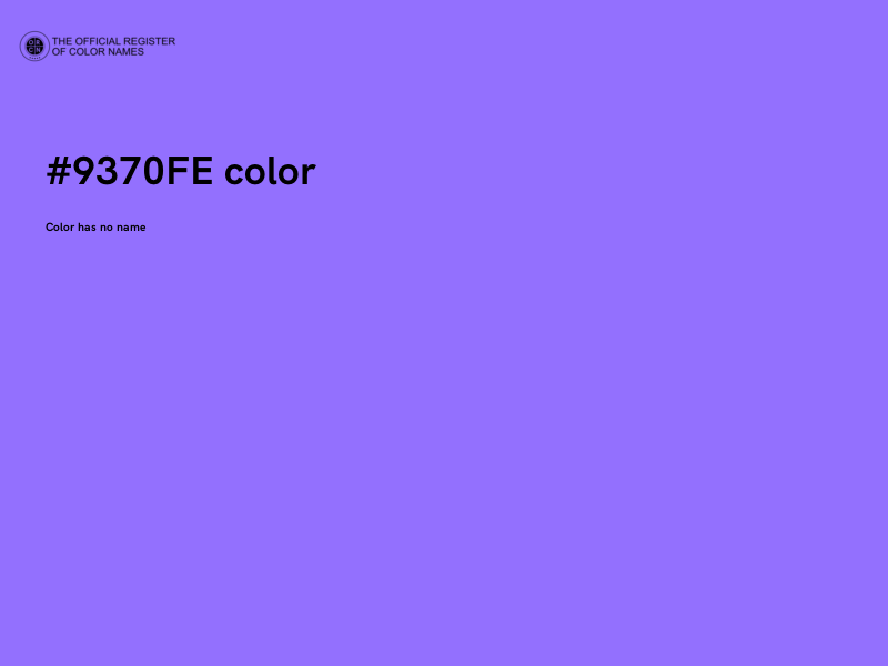 #9370FE color image