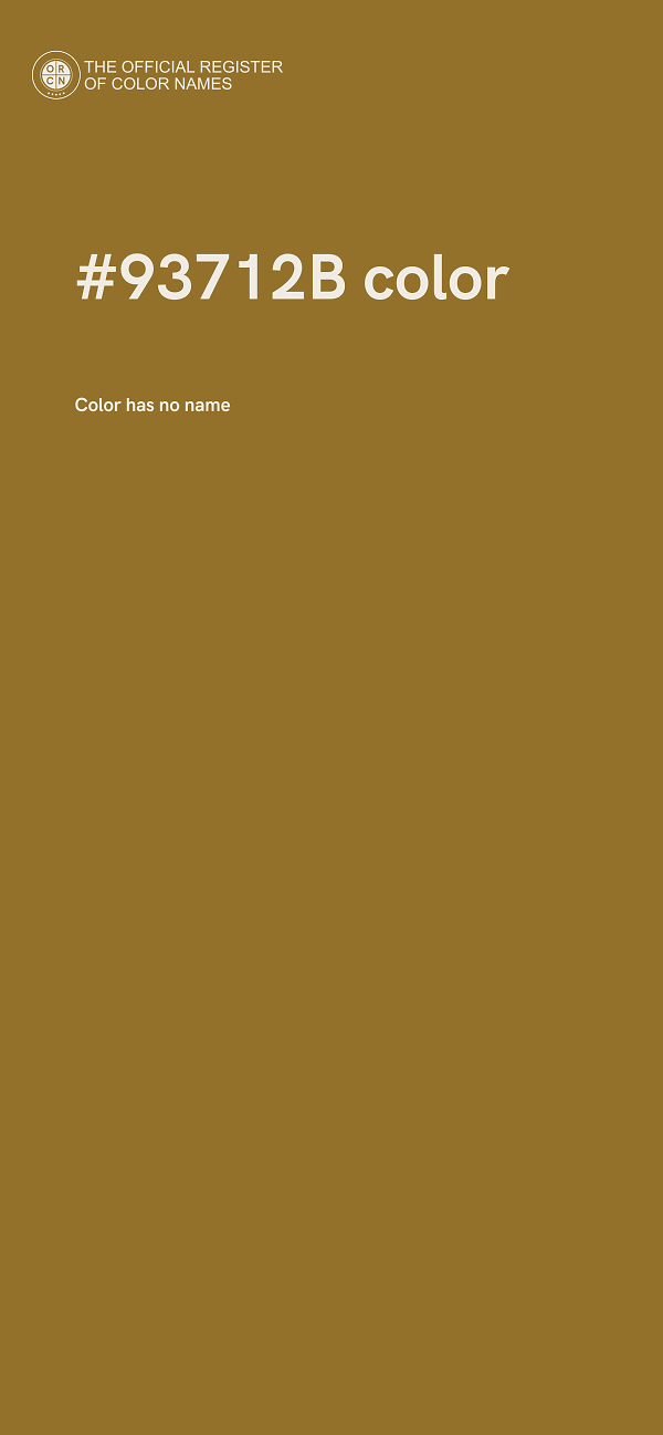 #93712B color image
