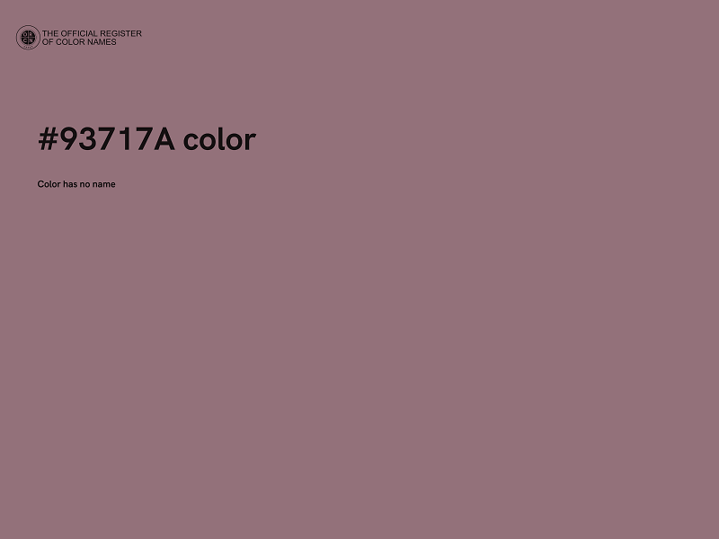 #93717A color image