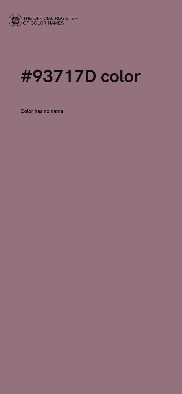 #93717D color image
