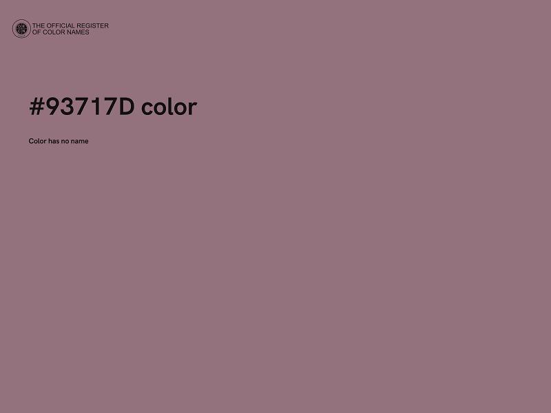 #93717D color image