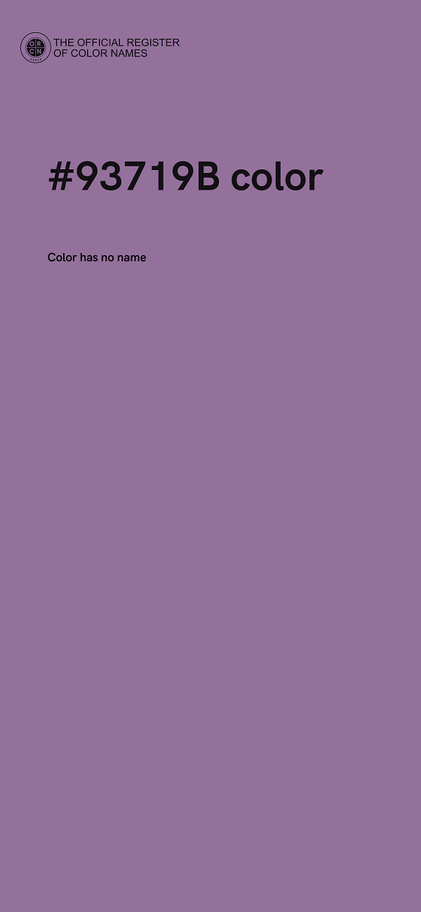 #93719B color image