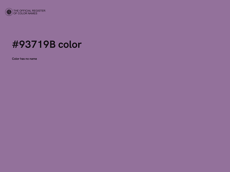 #93719B color image