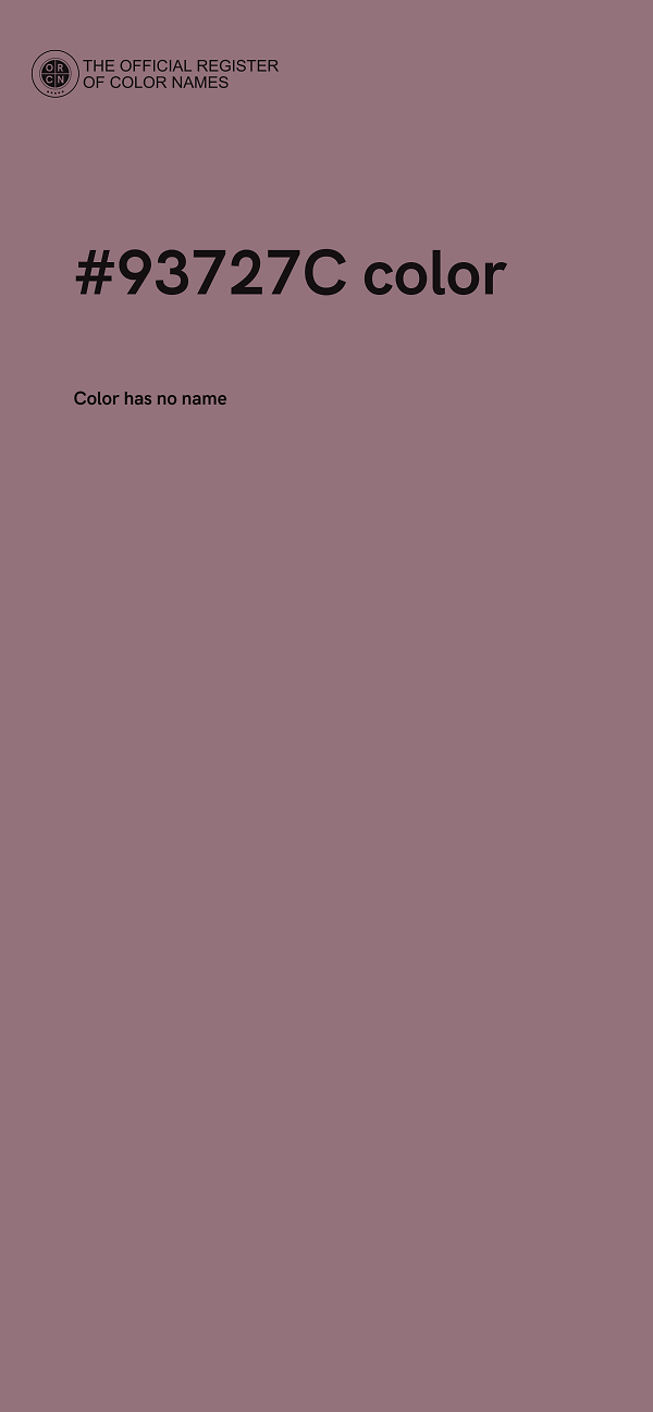 #93727C color image