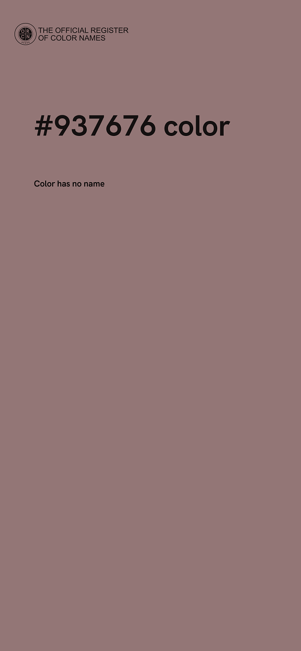 #937676 color image