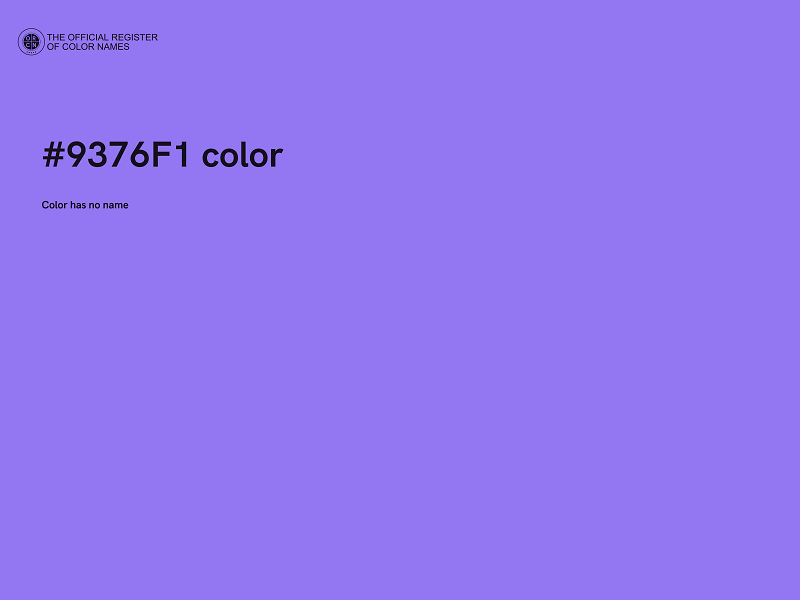 #9376F1 color image