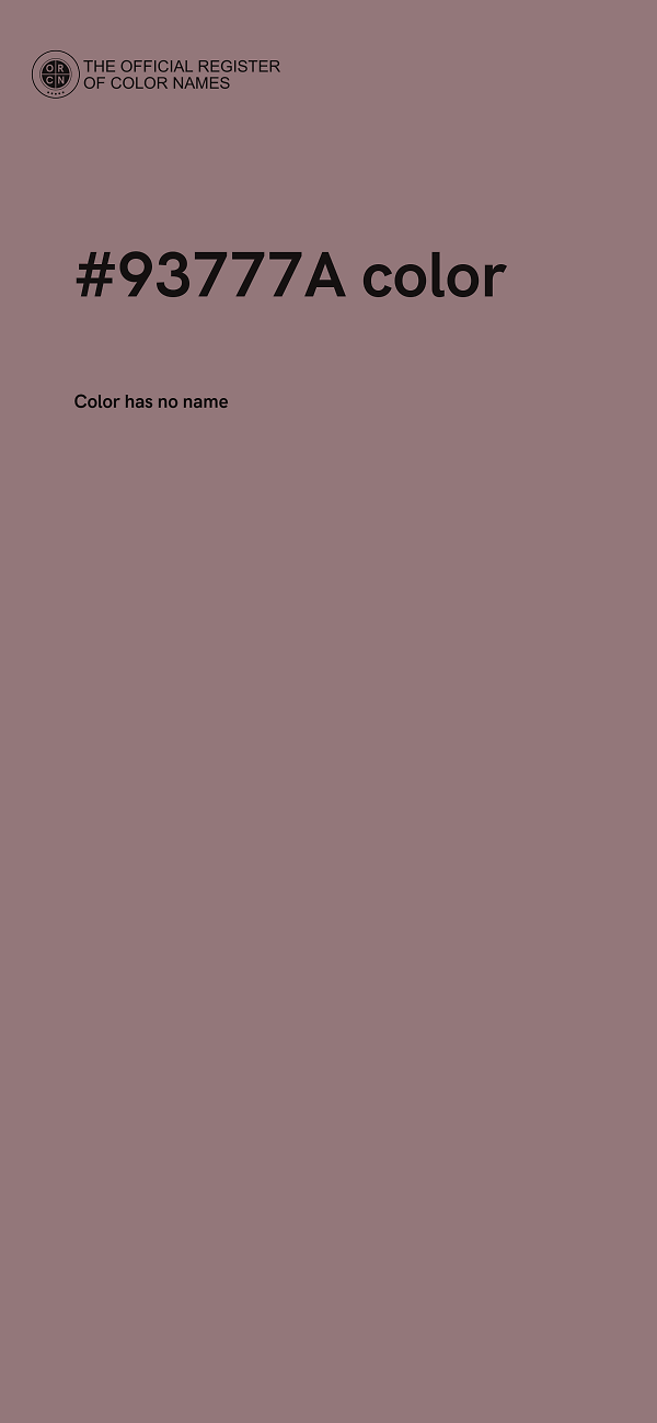 #93777A color image