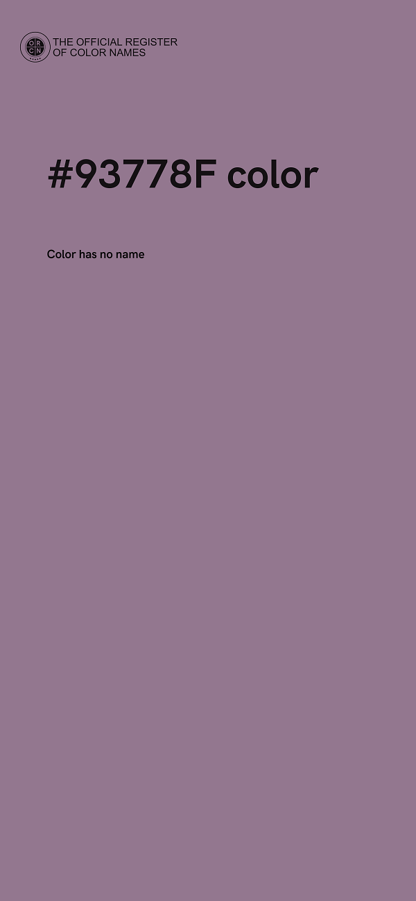 #93778F color image