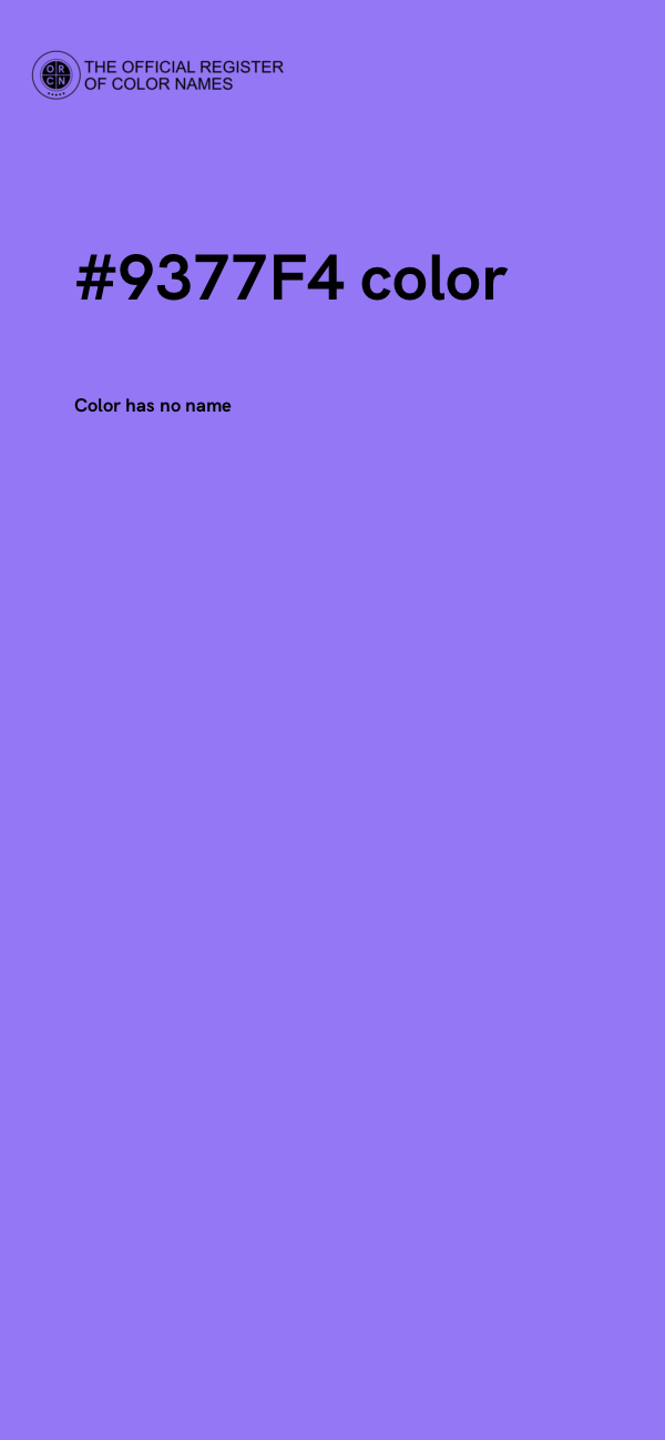 #9377F4 color image